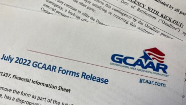 July GCAAR Form Updates